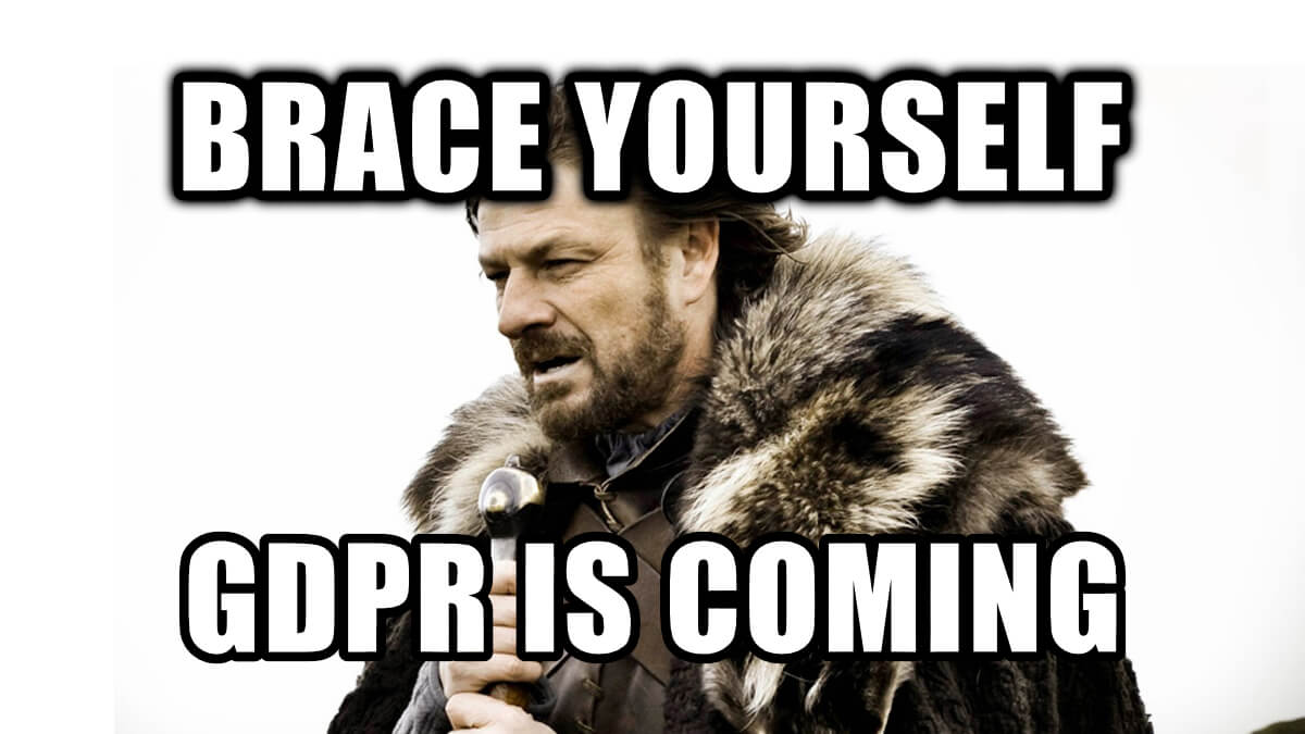 Borimir meme saying 'Brace yourself, GDPR is coming.'